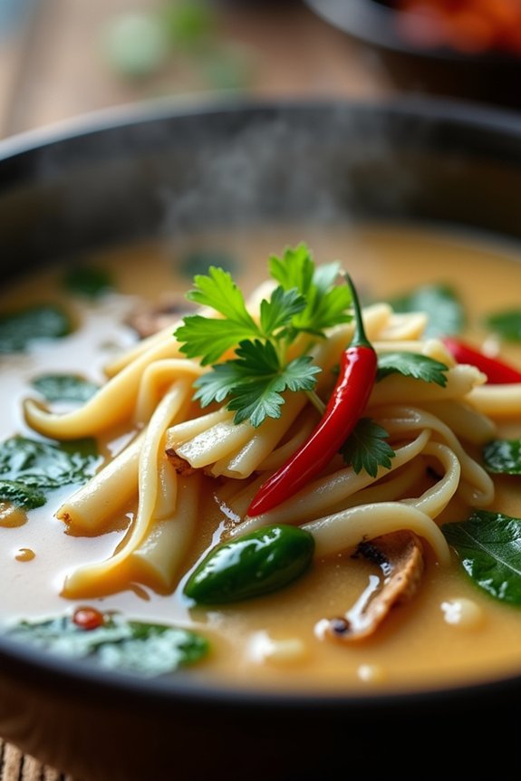 aromatic bamboo shoot soup