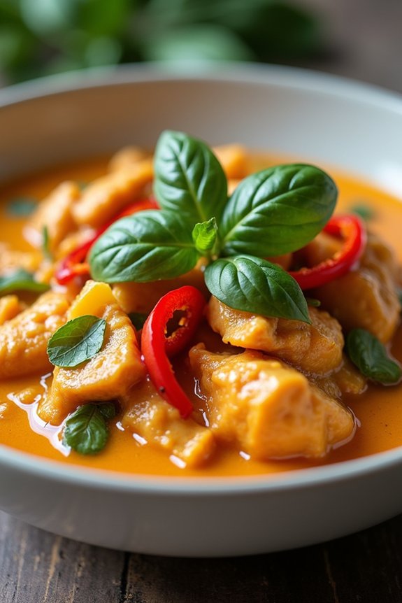 aromatic creamy flavorful thai curry