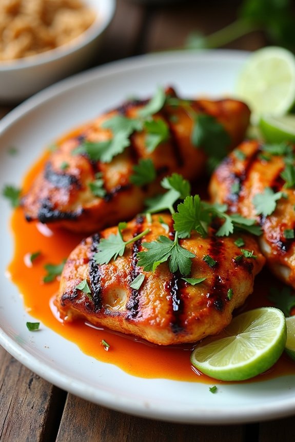 aromatic grilled thai chicken