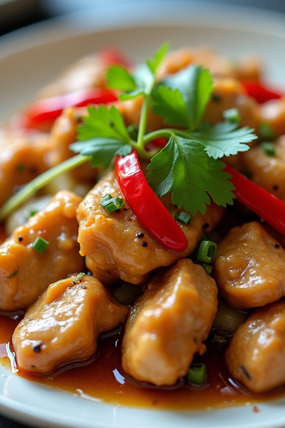 aromatic lemongrass chicken delight