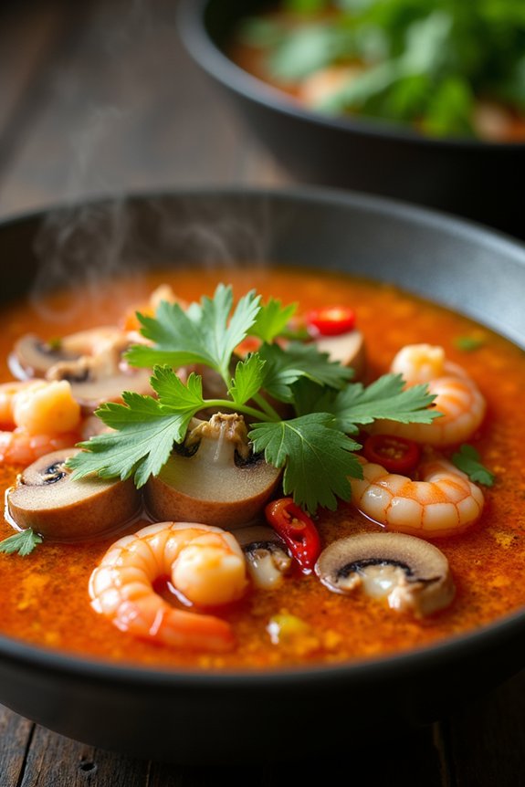 aromatic thai comfort soup
