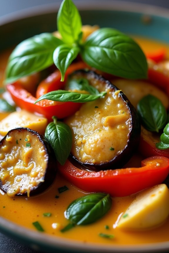 aromatic thai green curry