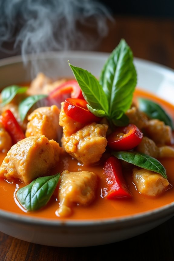 aromatic thai red curry