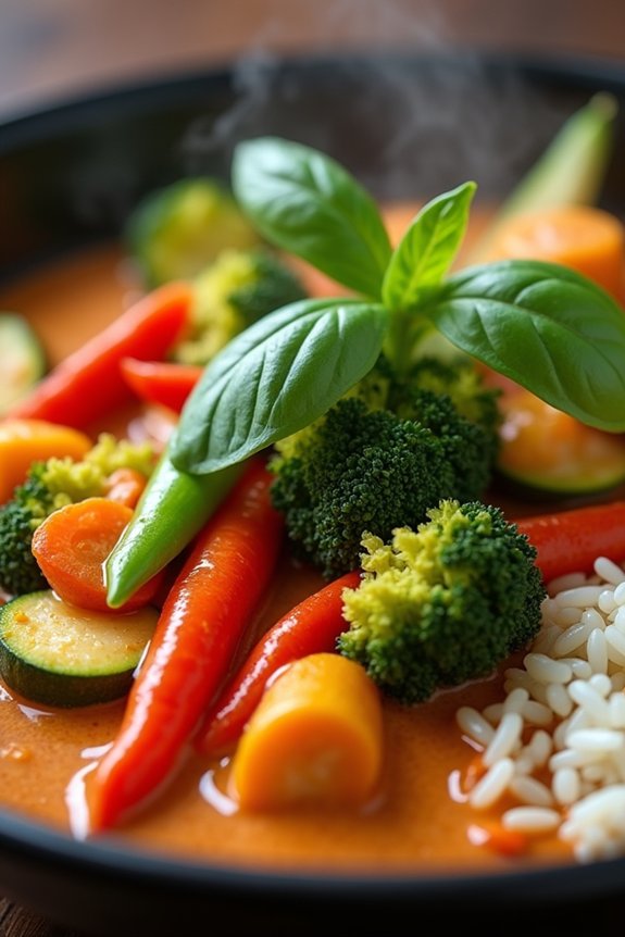 aromatic thai red curry