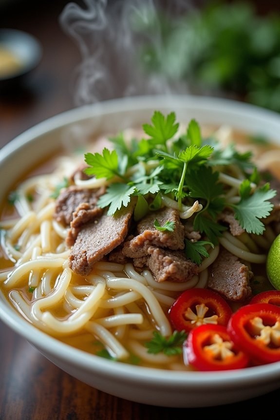 aromatic vietnamese beef or chicken