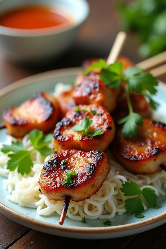aromatic vietnamese grilled skewers