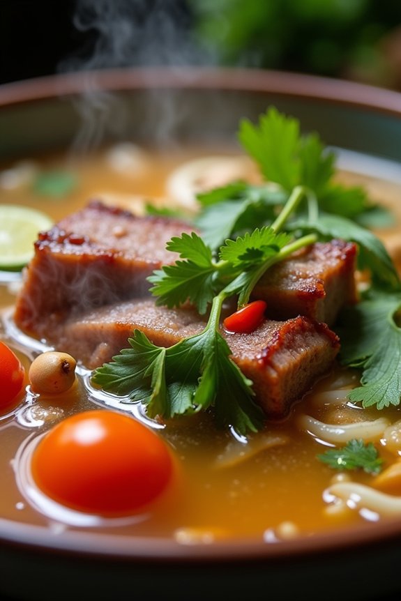 authentic spicy isaan soup