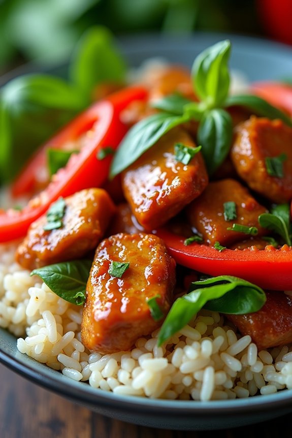 authentic spicy thai chicken