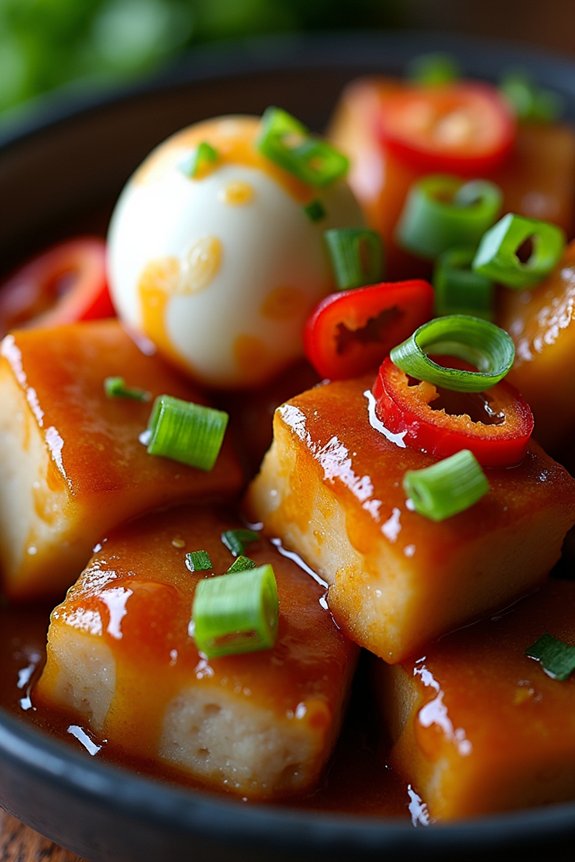 caramelized pork belly delight
