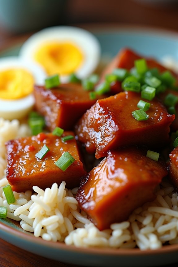 caramelized pork belly delight