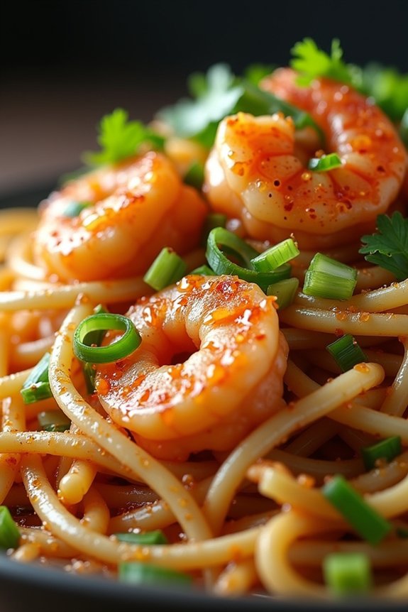classic thai stir fried noodles