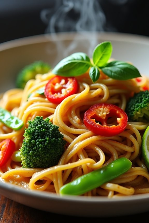 coconut curry noodle fusion