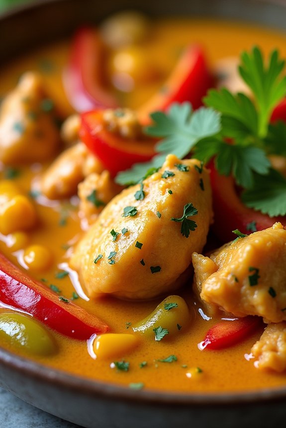 coconut curry with lemongrass