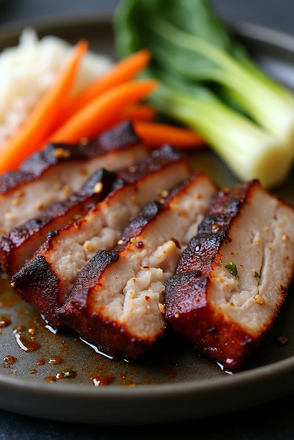 coffee infused pork belly delight