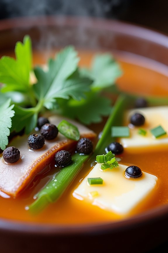 comforting thai pork soup