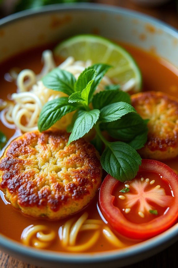 crab noodle soup delight