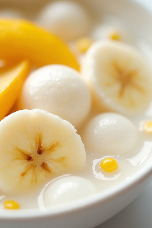 creamy coconut tapioca pudding