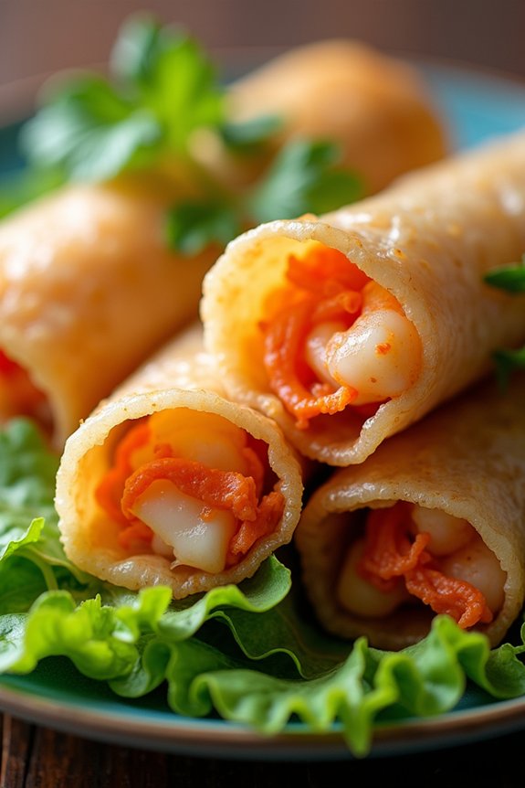 crispy shrimp rolls recipe