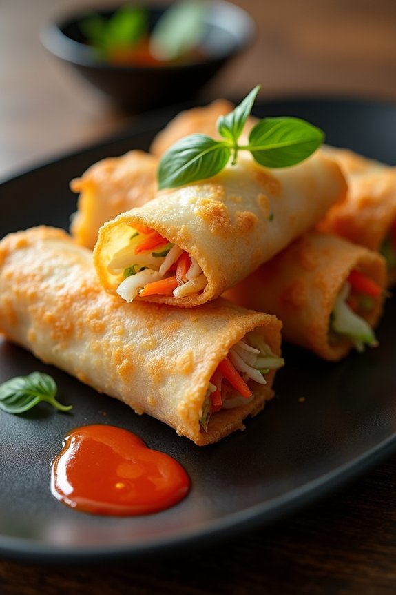 crispy thai spring rolls recipe
