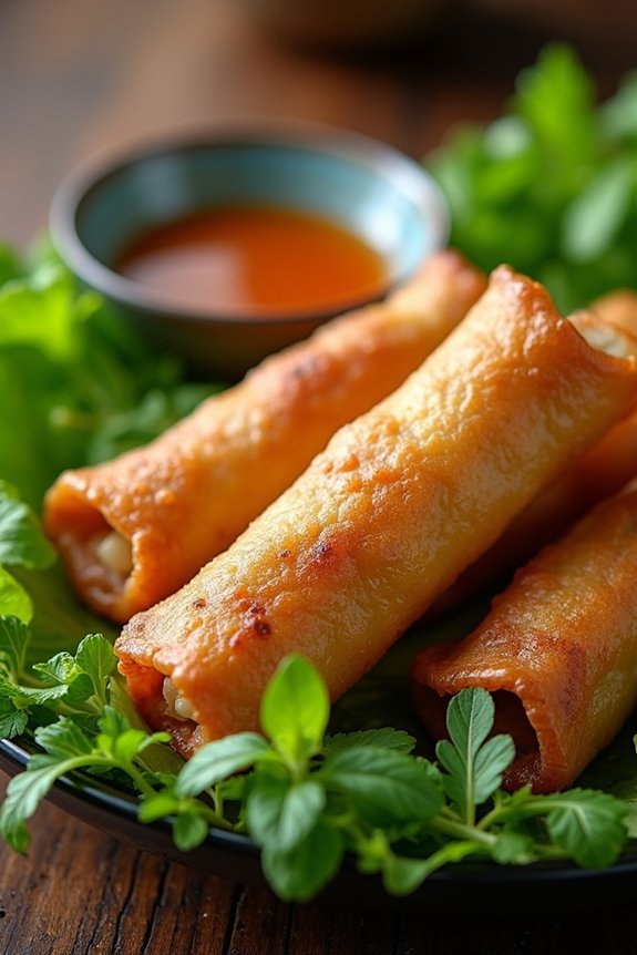 crispy vietnamese egg rolls