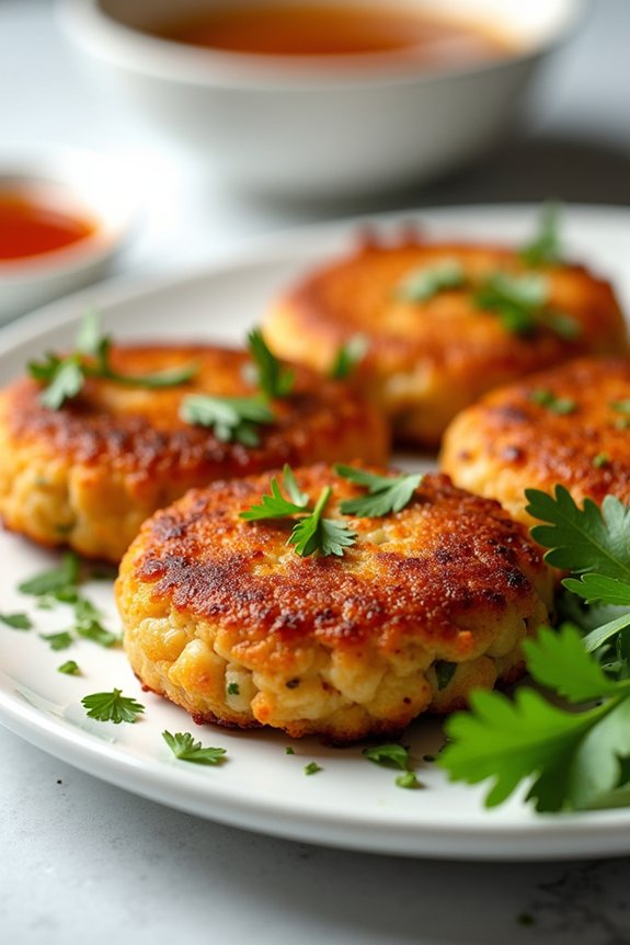 delicious homemade thai fish cakes