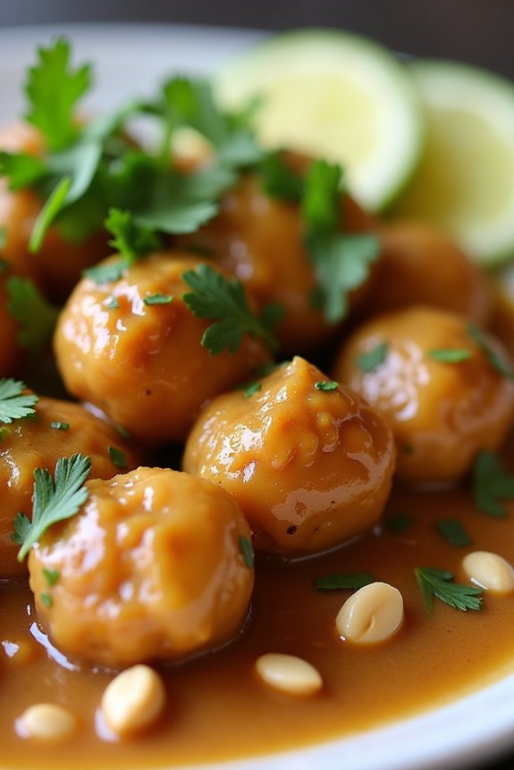 delicious thai chicken dish