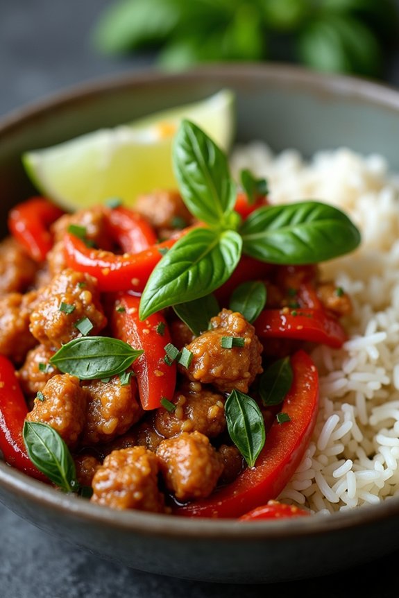 delicious thai chili basil