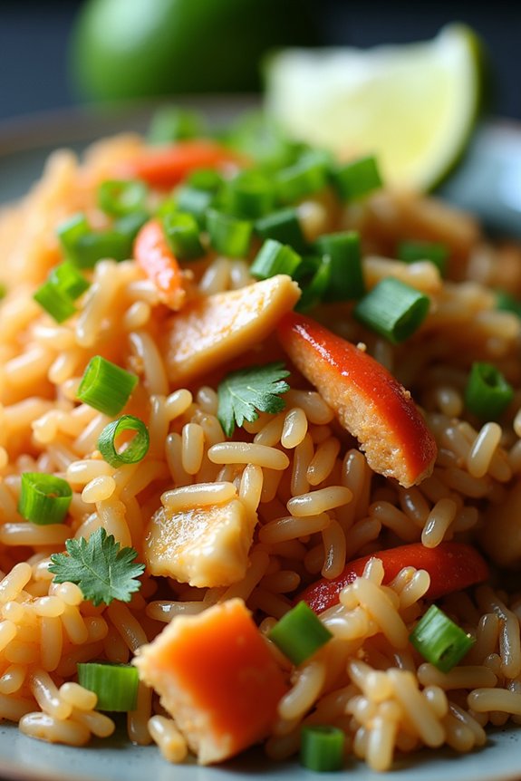 delicious thai crab fried rice