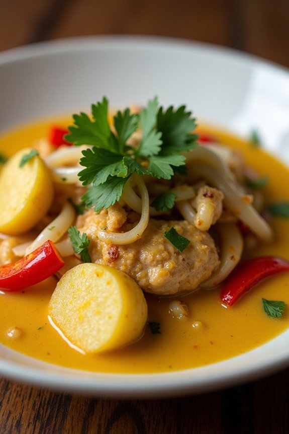 delicious thai yellow curry