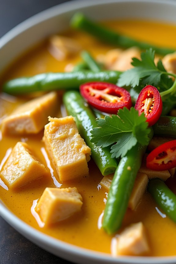 delicious thai yellow curry