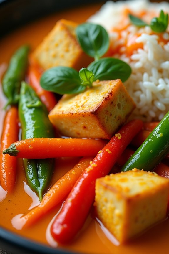 delicious vegetarian thai curry