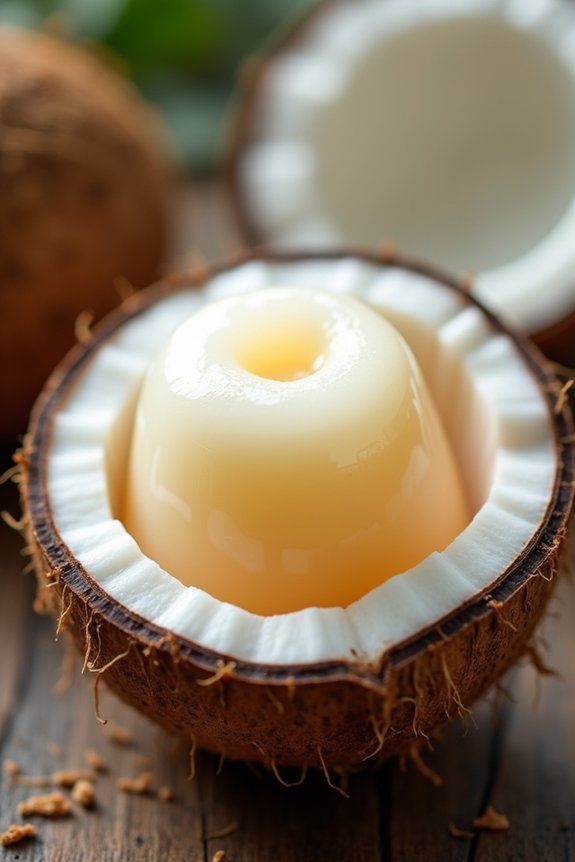 delightful coconut jelly dessert