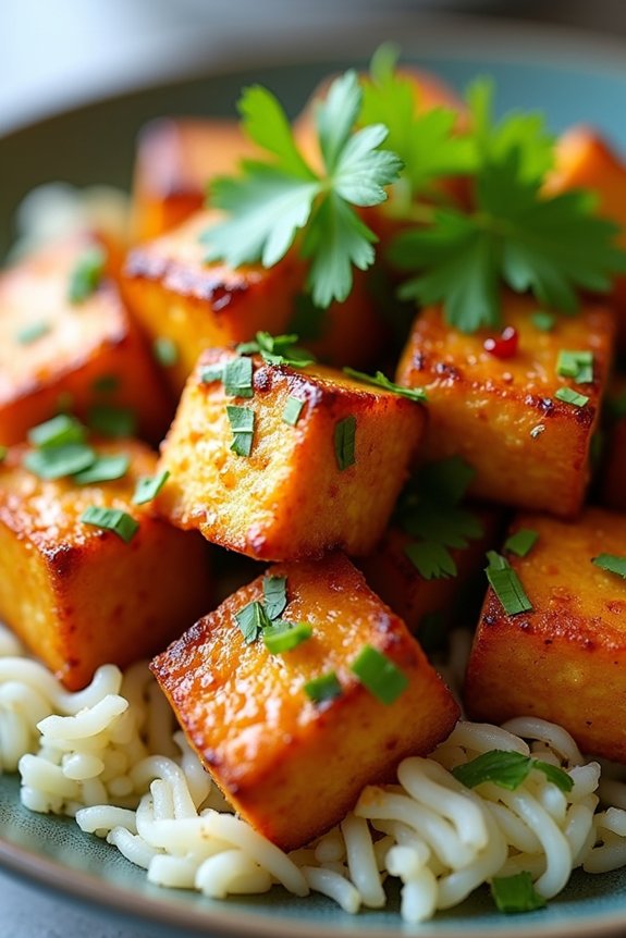 delightful lemongrass tofu dish