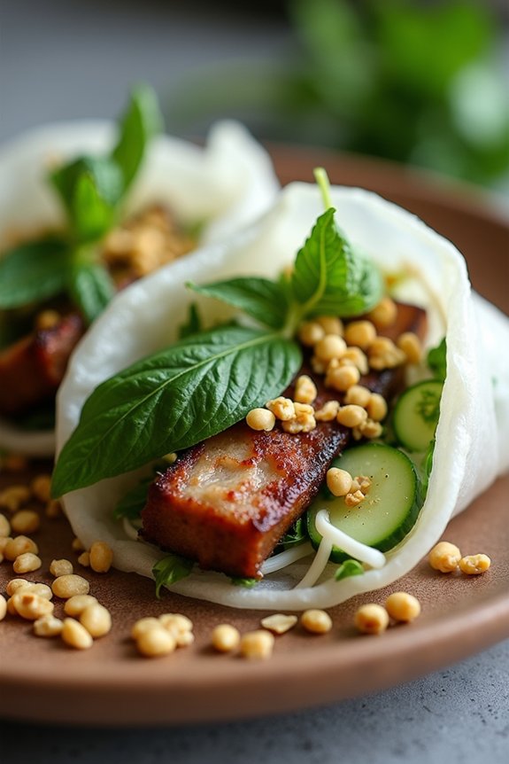 delightful vietnamese rice rolls