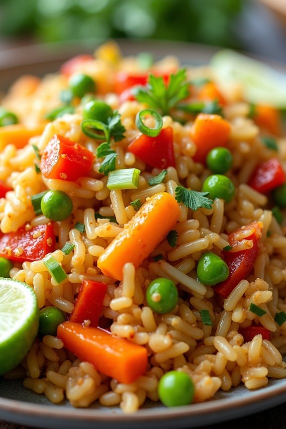 easy customizable thai fried rice