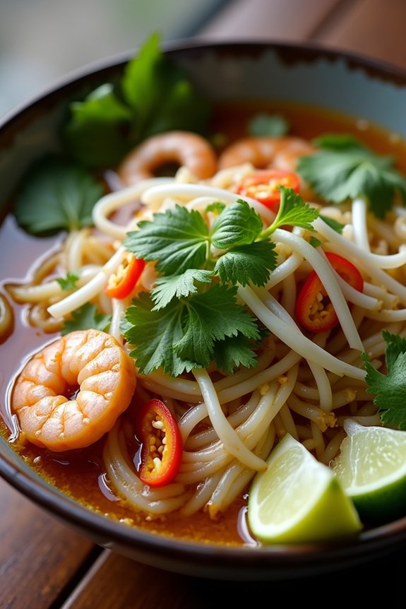 fermented fish noodle dish