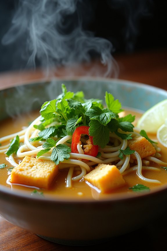 flavorful customizable vegetarian pho