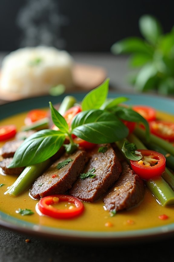 flavorful spicy beef curry