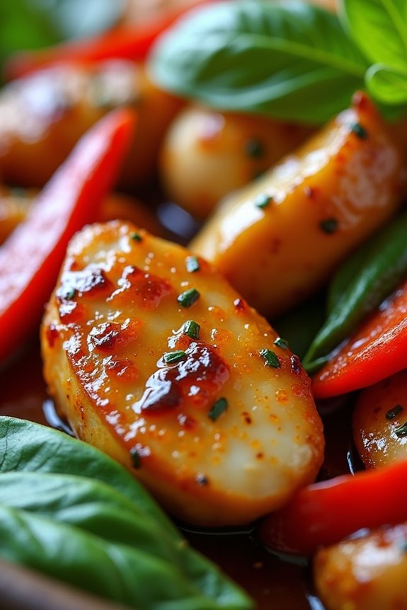 flavorful spicy chicken dish