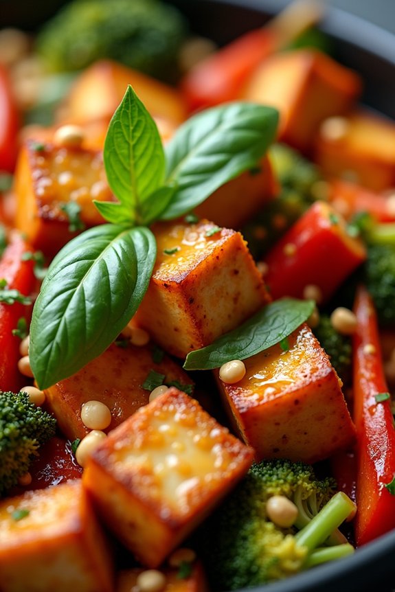 flavorful spicy healthy stir fry