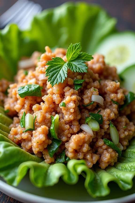 flavorful thai chicken salad