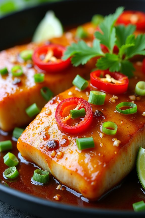 flavorful thai ginger fish