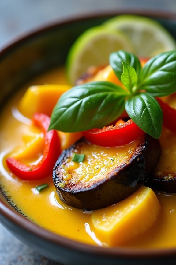 flavorful thai yellow curry