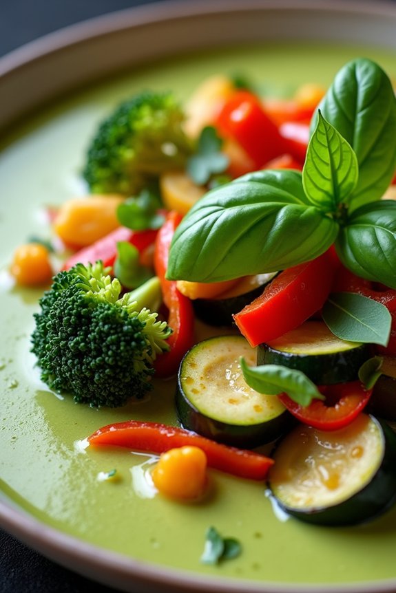 flavorful vegetarian thai curry