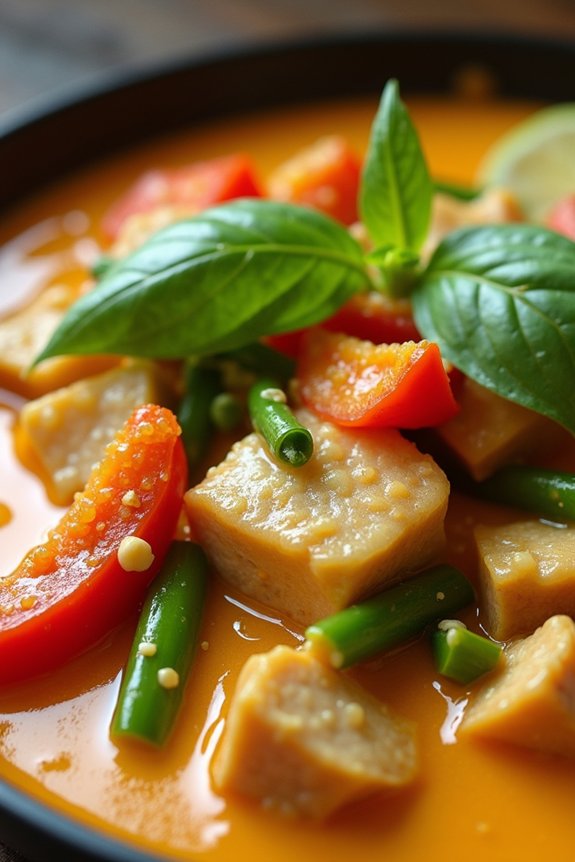 fragrant thai pork curry