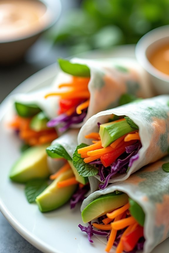 fresh versatile flavorful spring rolls