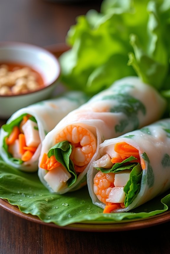 fresh versatile spring rolls