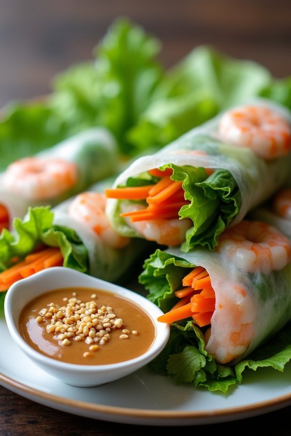 fresh versatile spring rolls