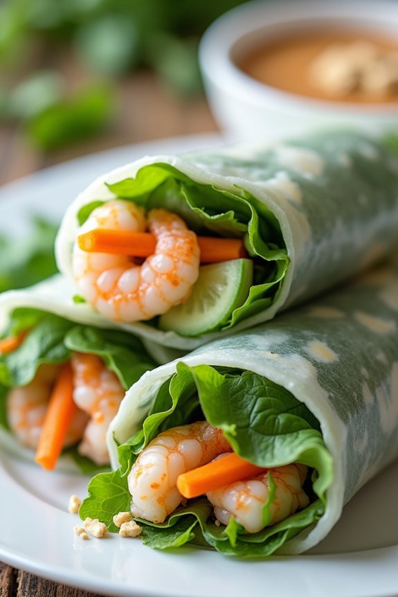 fresh vietnamese spring rolls