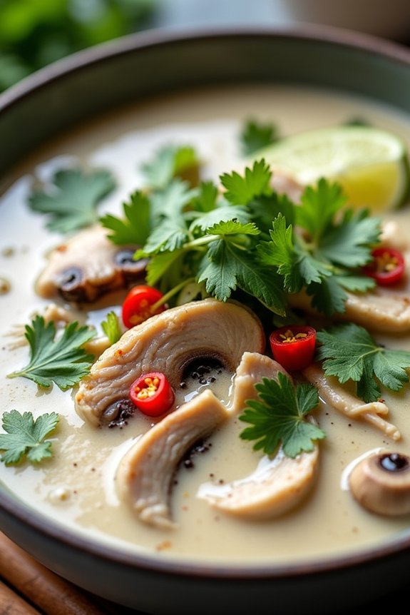 gluten free tom kha soup